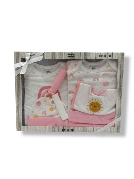 Mothers Choice 8-Piece Baby Gift Set - Rainbow