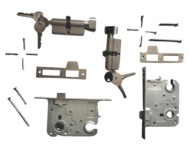 Sash-Lock Reversible with Knob Cylinder &amp; 3 Keys Combo 1