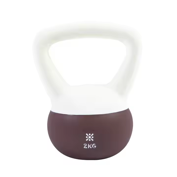 Bloom Soft Anti-Slip PVC Kettlebell - Various Weights