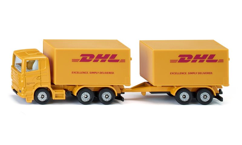 Siku Truck with Trailer DHL (15cm Long)