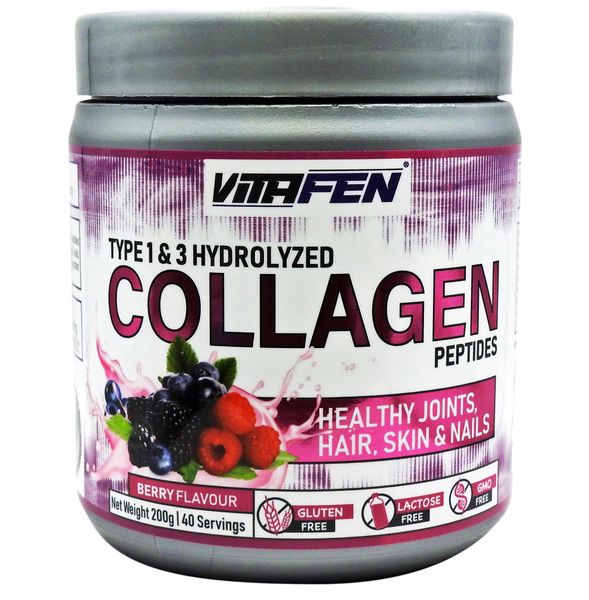 Vitafen Collagen Powder Berry Flavour - 200g