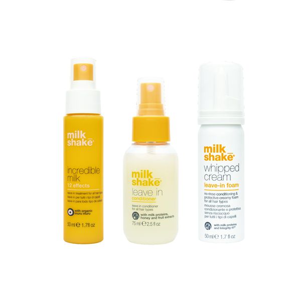 Milkshake Full Leave-In Conditioning Treatment Trio - Mini Travel Set