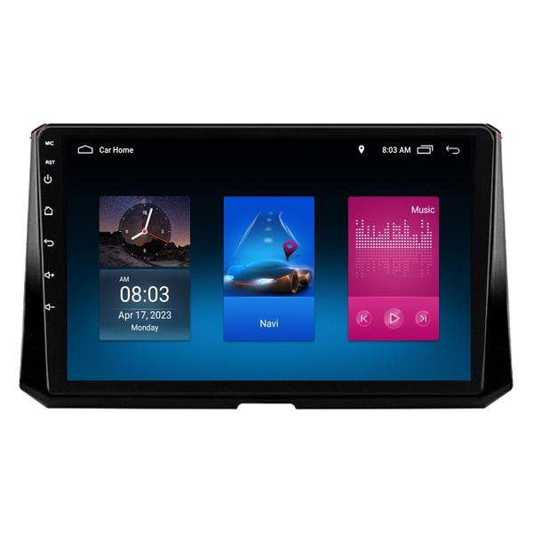 2+32G Car Radio GPS Stereo CarPlay Android Auto Compatible with Yaris 2 XP90 2005 -2012