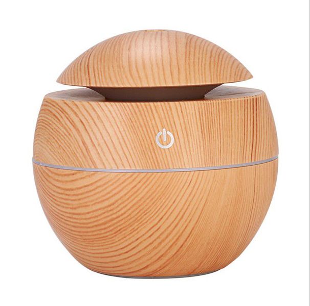 Brown Wood Round Diffuser