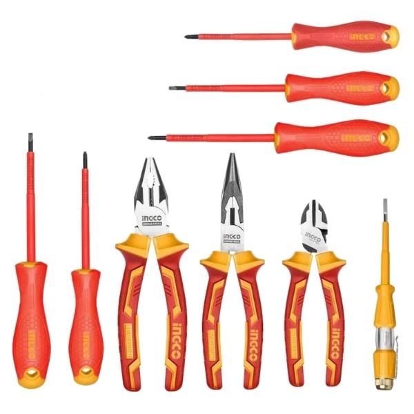 Ingco - Insulated Hand Tool Set - 9 Piece