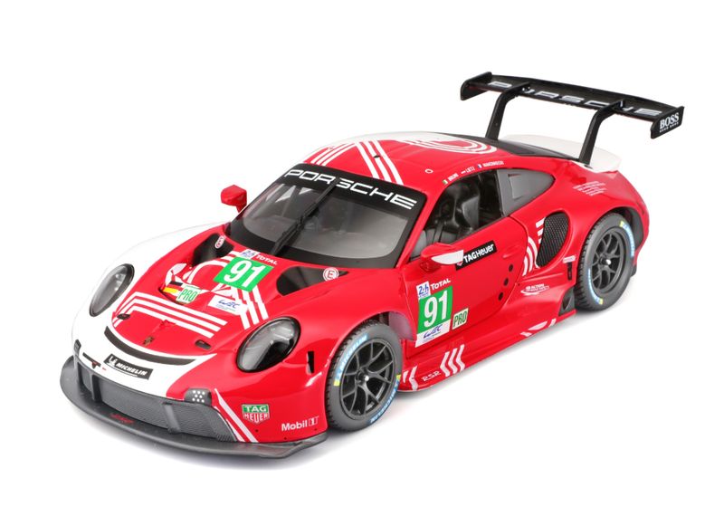 Bburago 1/24 Porsche 911 RSR LM 2020 (20cm Long)