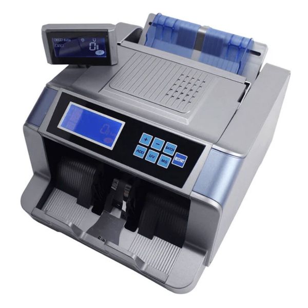Money Counting Machine - Multi-Currency Bill High-Speed LED Counter