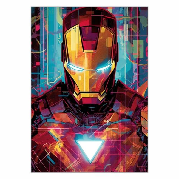Iron Man Portrait Poster - A1