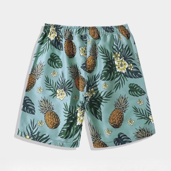 Men's Loose-Fit Beach Shorts Swim Trunks and Spa Gear