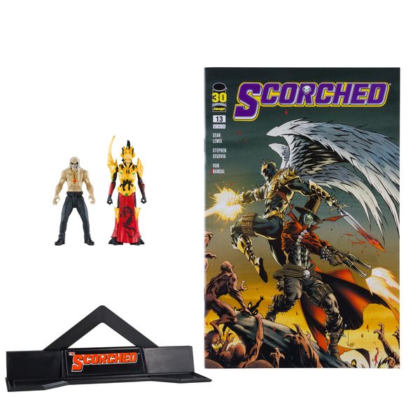Spawn WV2 Freak &amp; Mandarin 3-Inch Figures with Comic - 2 Pack