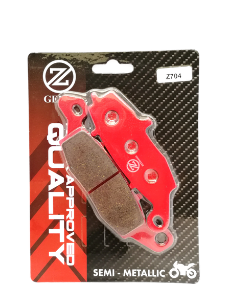 Gen-Z Semi-Metallic Front Brake Pads (Z704) Univ image