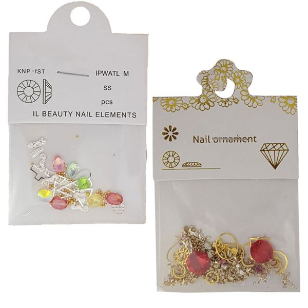 Nail Ornaments/Nail Charms Gems - 2 Pack