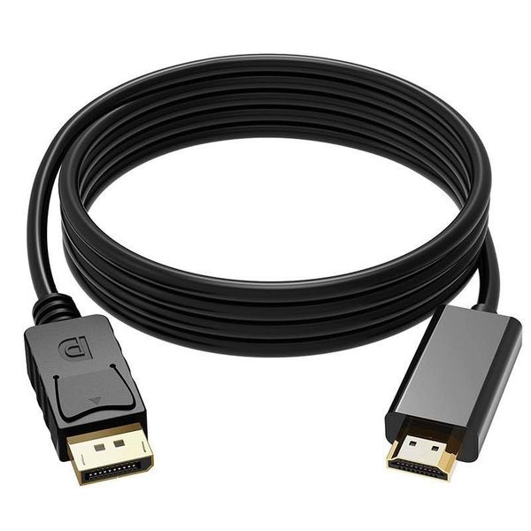 4k/60Hz DisplayPort Male to HDMI Male Cable -5m