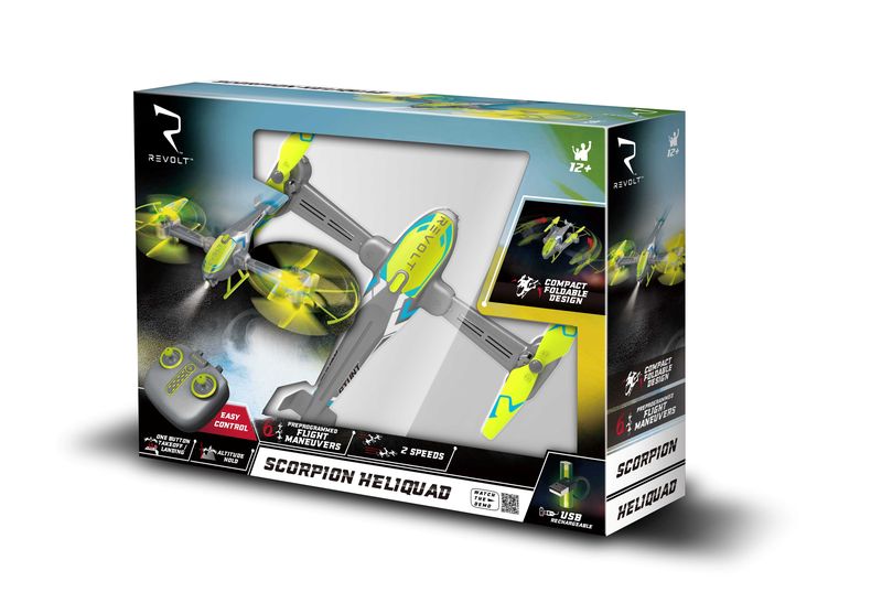 Revolt Remote Controlled Scorpion Heliquad