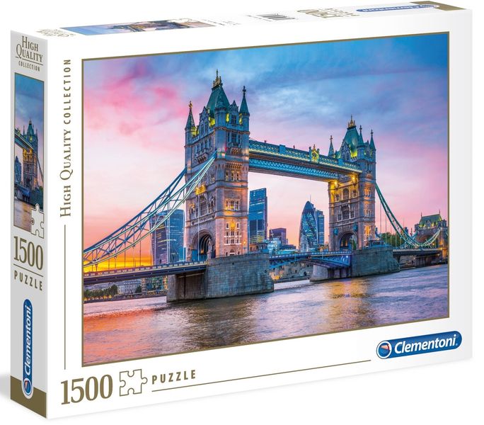 Clementoni 1500 Piece Puzzle - Tower Bridge Sun