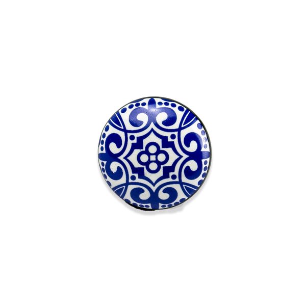 Round Knob - Retro Blue - Home Décor