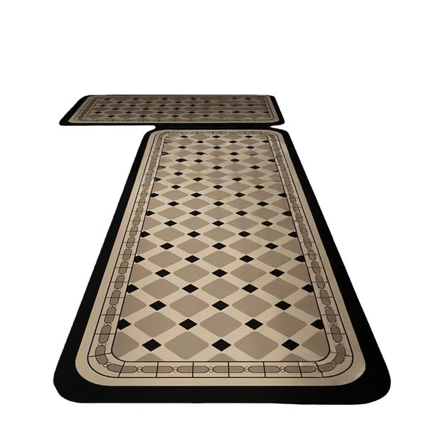 2 Piece Rugs Non-Slip Long Floor Mat