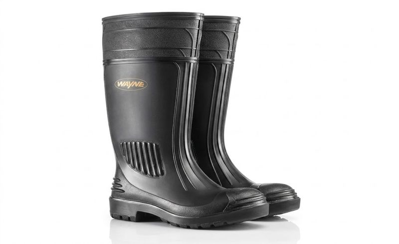 Wayne Heavy Duty Gripper Steel Toe Safety Gumboots | Heavy Duty Work Boots