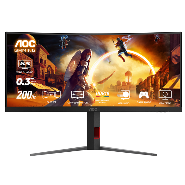AOC CU34G4H 34-inch WQHD Curved Gaming Monitor (200Hz)