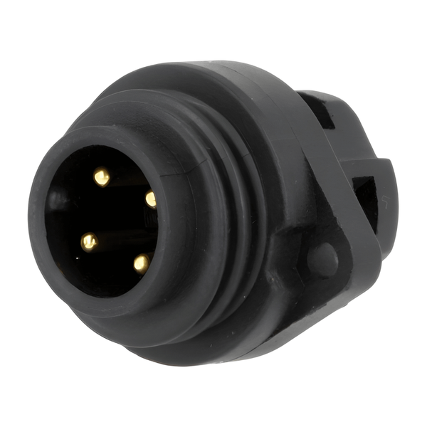 CA3GS-E Circular Connector RD24 4-Pole Panel Mount Male IP67