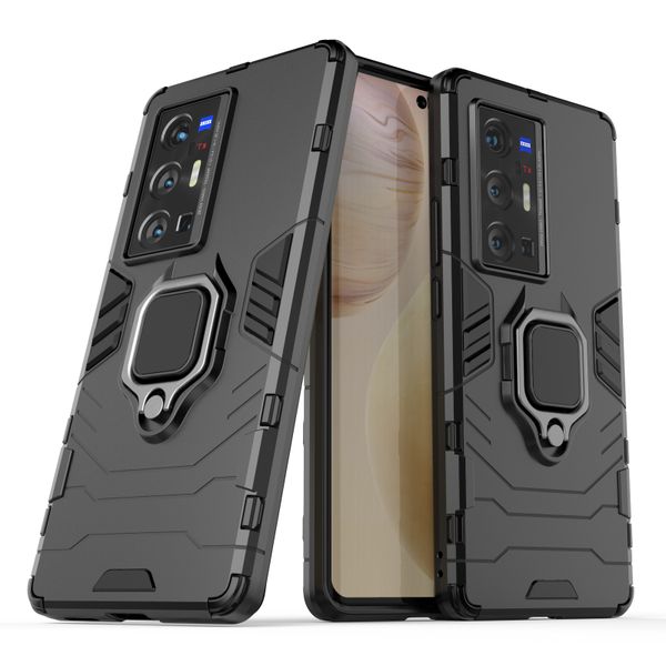 Phone Case compatible with Vivo X70 Pro Plus Shockproof Bumper with Holder