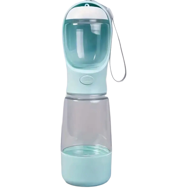 Outdoor Pet Water Bottle &amp; Food Dispenser