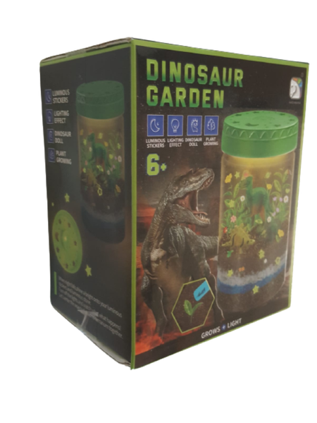 Dinosaur Garden - Grow Your Own Terrarium | Educational DIY Planting Kit