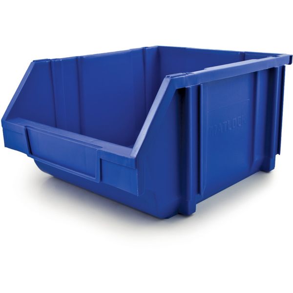 Mtl3A Plastic Storage Bin Blue image