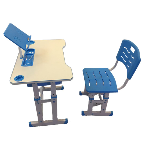 Kids Adjustable Desk &amp; Chair (Blue)