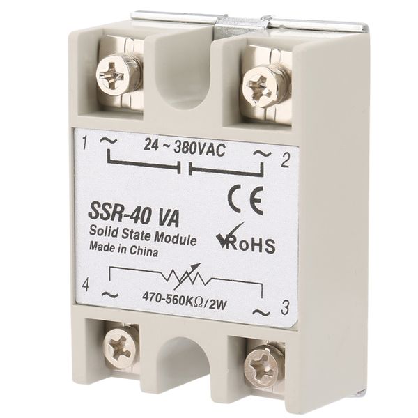 SSR-40VA Solid State Relay for Industrial Machine Automation