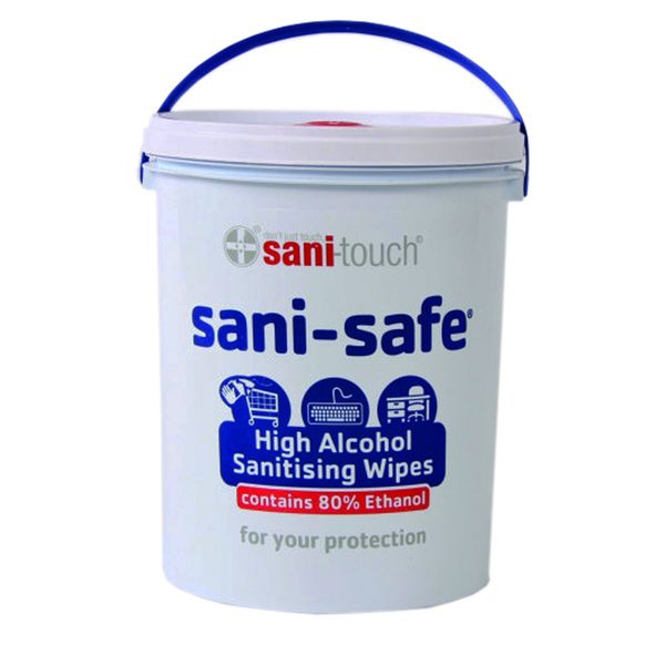 Sani Touch - Medical Sanitsing Wipes 80% Ethenol 1000's