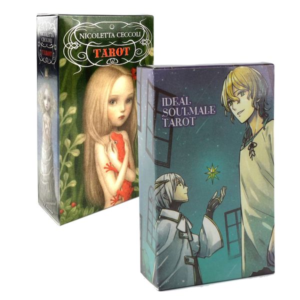 Game Ideal Soulmate and Cirque Du Tarot Card Deck - Set of 2