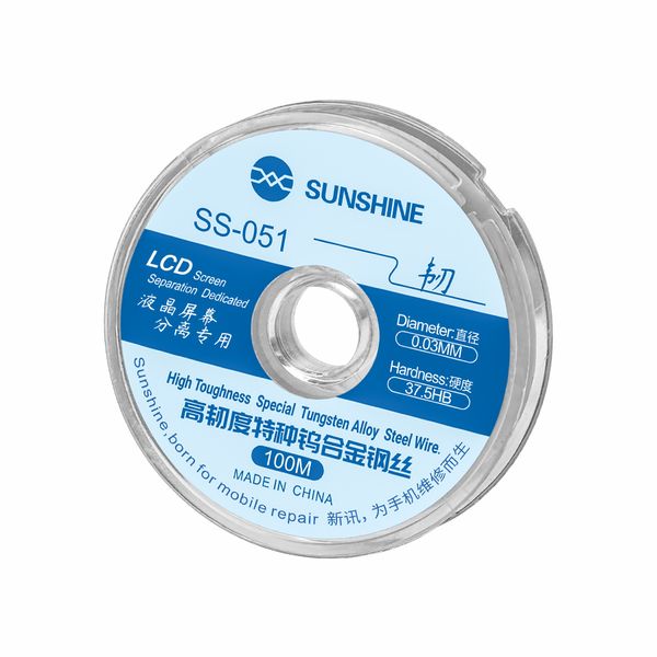 Sunshine SS-051 LCD Separation Wire /100m/0.03mm