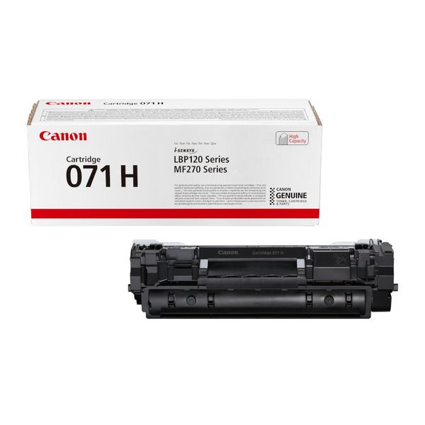 Canon 071 High Yield Black Original Toner Cartridge - 071HY
