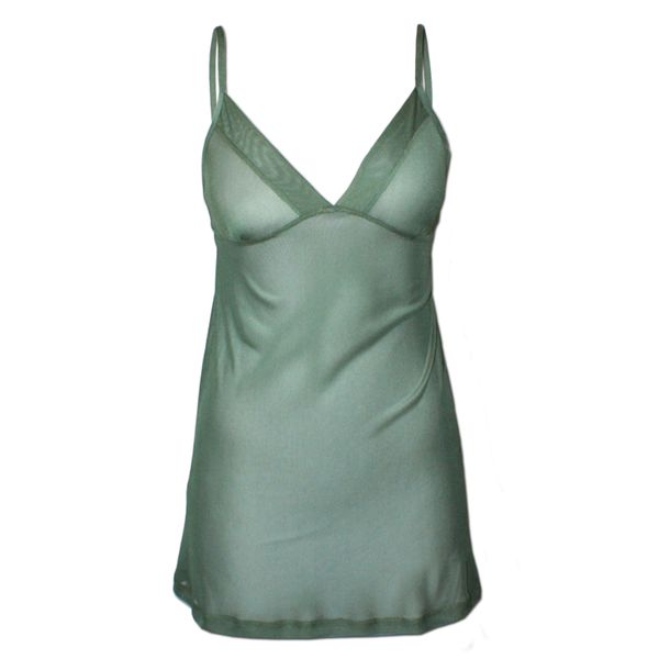 Nucleus - Babydoll Camisole in Mesh Olive