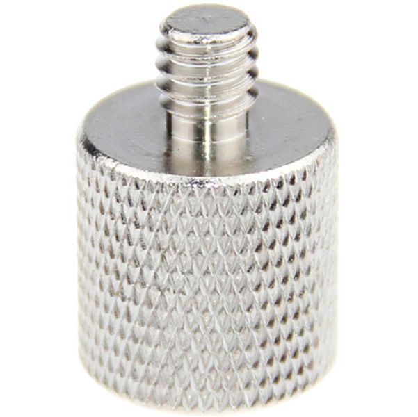 Nickel Plated Camera Adapter Set - 1/4"(6mm) to 3/8"(9mm)