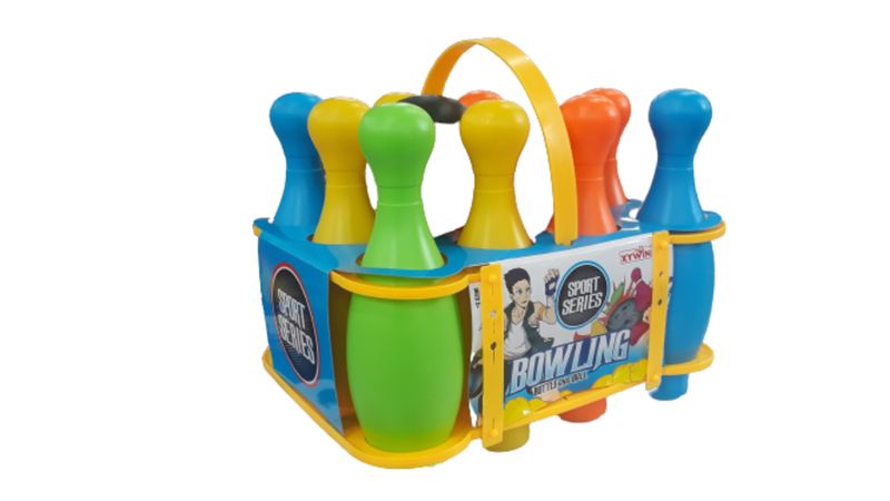 12 Piece Bowling Set In Crate