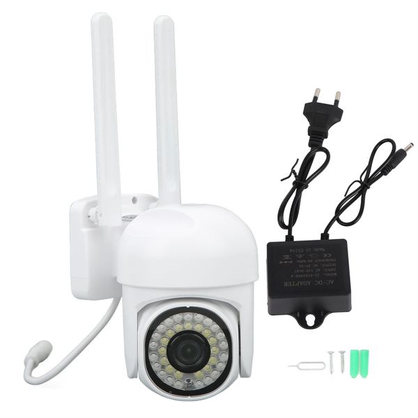 2MP Outdoor IP66 PTZ Dual - Band WiFi Cam: Night Vision, Home Security