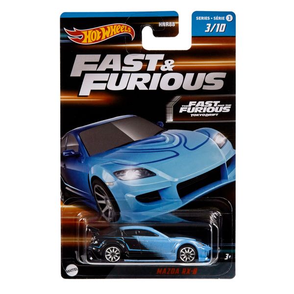 Hot Wheels Fast &amp; Furious Themed Cars