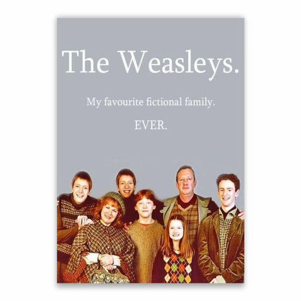 The Weasley Family Poster - A1