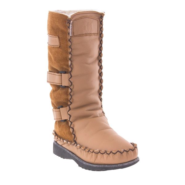 Gurmuki LADIES Sheepskin Wool X Tall Boots - Caramel