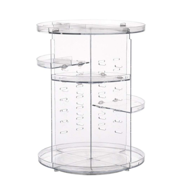 Cosmetics Storage Box Rotative Rack