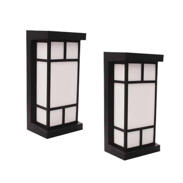 LED Wall Light Waterproof Garden Light Home Decoration Light 2 Pieces