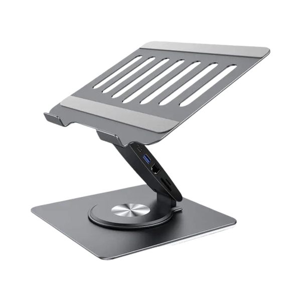 Adjustable Stand Hub With Type-C To 7-in-1 Multifunctional Ports (GC)