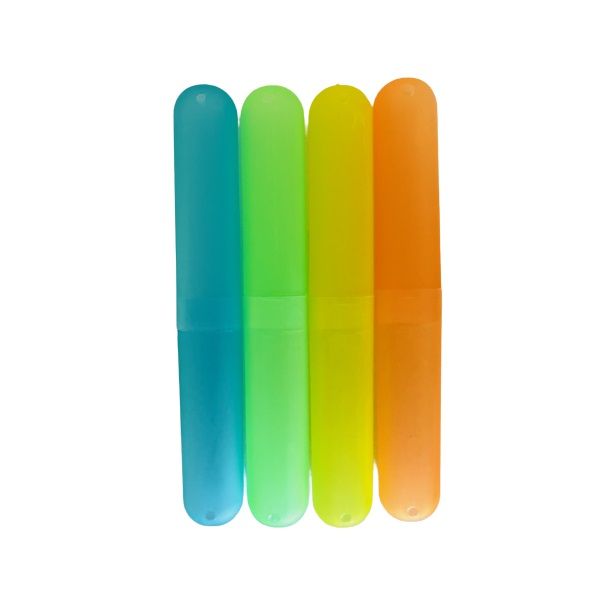 Travel Tooth Brush Holder Case 20cm (4 Piece)