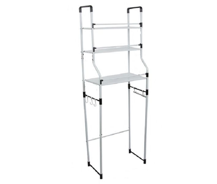 Bathroom Storage 3-Tier Shelf for Toilet &amp; Washing Machine