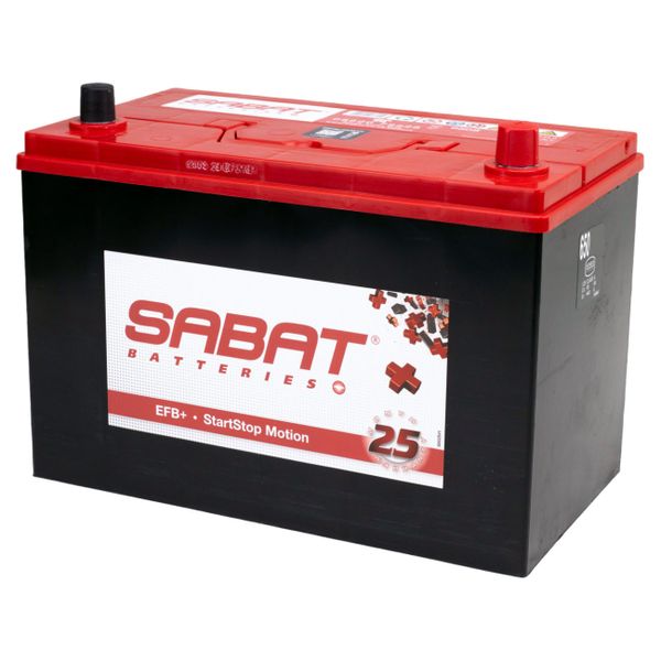Sabat Batteries 12V Vehicle Battery - Size: 650