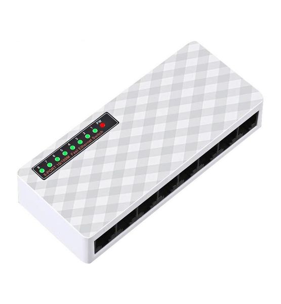 Microworld 8 Port 10/100 Network Switch