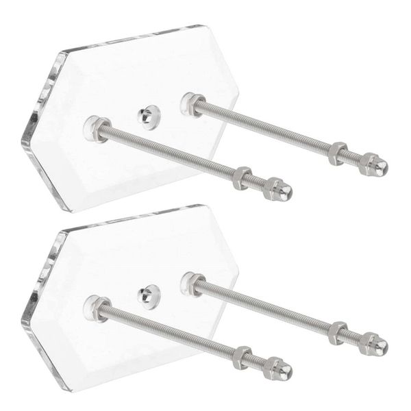 Outdoor Sports Deck Longboard Storage Rack Transparent