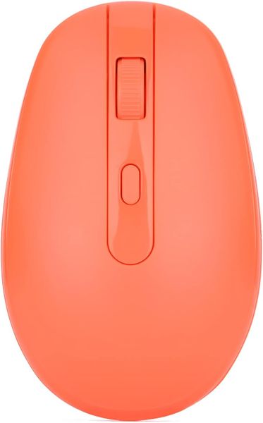 RII 2.4G Soft Click Orange Wireless Mouse With NANO USB